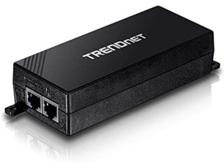TRENDnet Gigabit Power Over Ethernet Plus Injector, Converts Non-Poe Gigabit To Poe+ Or PoE Gigabit,