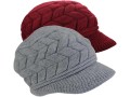 syaya-women-winter-warm-knit-hat-wool-snow-ski-caps-with-visor-dmz01-small-2