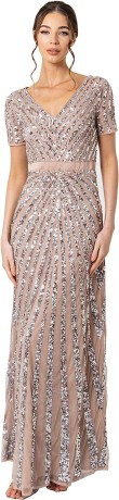 maya-deluxe-womens-maxi-ladies-embellished-sequin-dress-long-short-sleeve-v-neck-high-empire-waist-a-cut-shiny-prom-wedding-bridesmaid-big-1