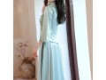 panda-legends-satin-bridesmaid-dress-chinese-improved-cheongsam-qipao-dress-green-wedding-guest-prom-dresses-two-pieces-set-small-1