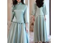 panda-legends-satin-bridesmaid-dress-chinese-improved-cheongsam-qipao-dress-green-wedding-guest-prom-dresses-two-pieces-set-small-2