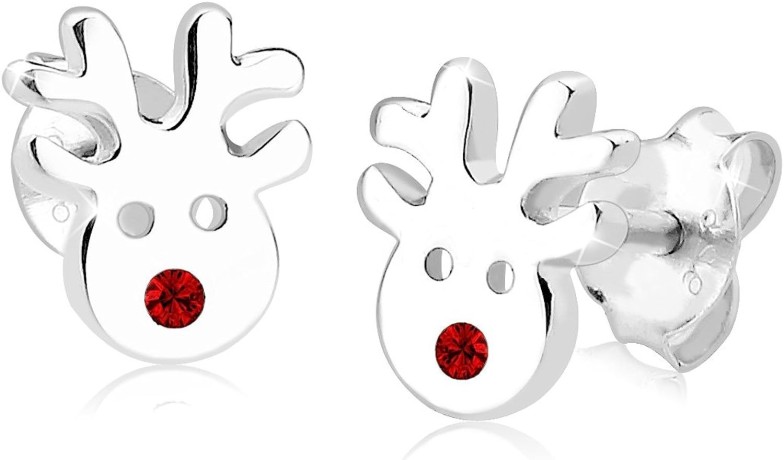 elli-earrings-childrens-stud-earrings-reindeer-motive-playful-with-crystals-in-925-sterling-silver-big-1