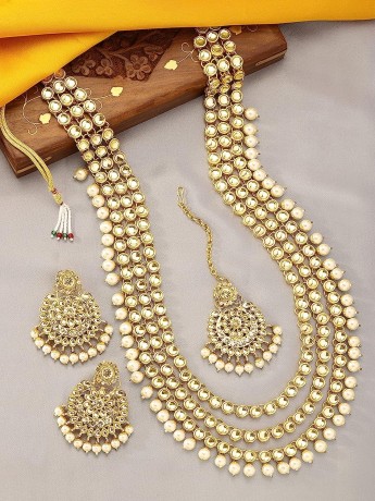 aheli-indian-ethnic-wedding-faux-kundan-beaded-bridal-long-necklace-earrings-with-maang-tikka-traditional-jewellery-set-for-women-big-1