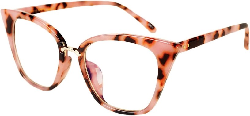 ib-ip-womens-retro-cat-eye-eyewear-black-leopard-clear-fashion-lens-eyeglasses-big-0