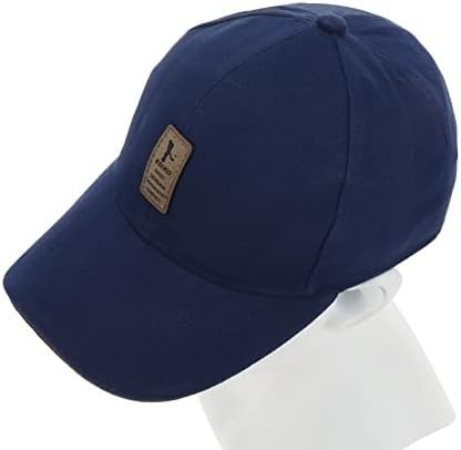 ukerdo-mens-solid-cotton-leisure-baseball-cap-adjustable-hiking-fishing-cycling-sport-sun-fitted-hats-big-1