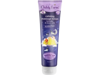 Childs Farm SlumberTime Calming Massage Lotion Lavender and Moon MilkSuitable for Newborns with Dry, Sensitive and Eczema-prone Skin 150ml