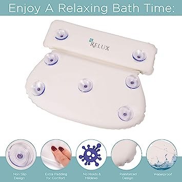 relux-premium-waterproof-bath-pillow-cushion-with-non-slip-suction-cups-ergonomic-home-spa-headrest-big-1