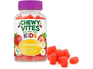 Chewy Vites Kids, High Strength Vit D3 60 Gummy Vitamins