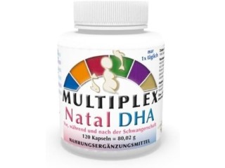 Vita World Prenatal Multivitamin Dha 120 Capsules Omega 3 Natal Made in Germany