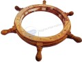 nautical-wooden-ship-wheel-photo-frame-natural-wood-finish-pirates-home-decor-gift-nagina-international-60-inches-small-0