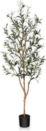 kazeila-artificial-olive-tree-150cm-large-artificial-plant-indoor-with-fruits-fake-silk-olive-plant-in-pot-for-home-decoration1pack-big-0