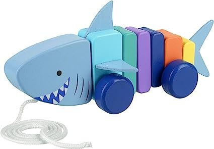 shark-pull-along-toy-animal-push-and-pull-along-toys-for-1-year-olds-big-2