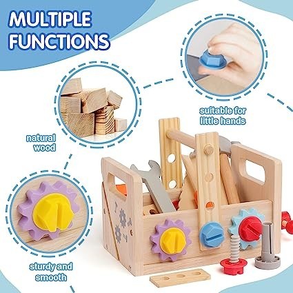 baloboo-montessori-toys-for-1-year-old-kids-tool-bench-stem-toys-age-3-wooden-tool-box-big-0