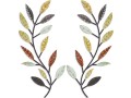 2-pieces-metal-tree-leaf-wall-decor-vine-olive-branch-leaf-wall-art-wrought-iron-scroll-small-0