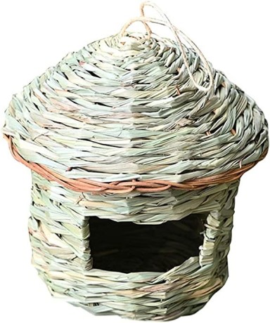 zcwyp-parrot-hanging-house-grass-weave-handmade-swing-bird-nest-breeding-container-bird-cage-accessories-decoration-big-0