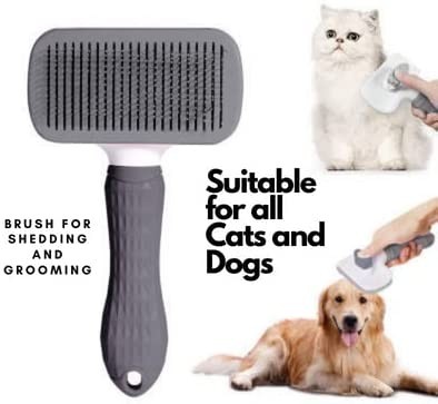 dog-brush-cat-brush-pet-grooming-comb-with-one-touch-self-cleaning-button-big-0