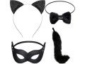 4-pieces-cat-costume-set-long-fur-cat-tail-cosplay-set-halloween-fancy-dress-costume-set-small-1