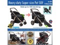 hpz-pet-rover-titan-hd-premium-super-sized-dogcatpet-stroller-suv-travel-carriage-small-1