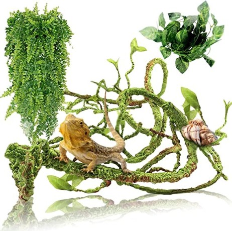 hamiledyi-reptile-plants-bendable-jungle-climbing-vine-terrarium-branch-flexible-plastic-leaves-big-3