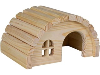 Pet Ting Wooden House for Mice Hamsters Gerbil Home 19 x 11 x 13 cm