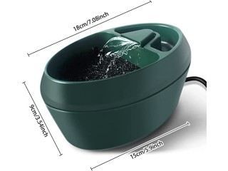 MYGIIKAKA Reptile Drinking Water Fountain Chameleon Accessories Automatic Circulation System with Trough