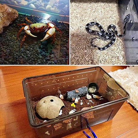 kathson-portable-reptile-terrarium-habitat-for-mini-pet-houses-black-big-0