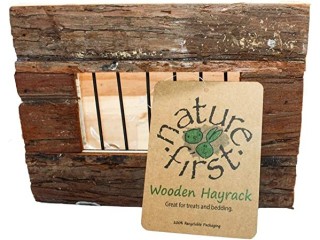 Nature First Wooden Hayrack Suitable for Small Animal Habitats
