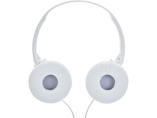 JVC Foldable Lightweight Powerful Bass Over-Ear Headphones - White