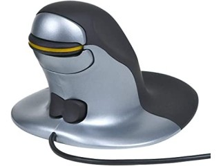 Posturite Penguin Ambidextrous Wired Ergonomic Mouse | USB