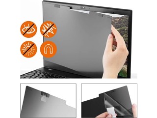 Durable Privacy Filter with Magnetic Attachment for 14.0 Inch screens |Includes Travel Bag and Cleaning Cloth
