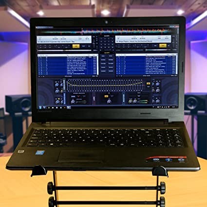 rockjam-rjlp1-adjustable-desk-mounted-desktop-laptop-stand-laptop-riser-and-dj-controller-standblack-big-1