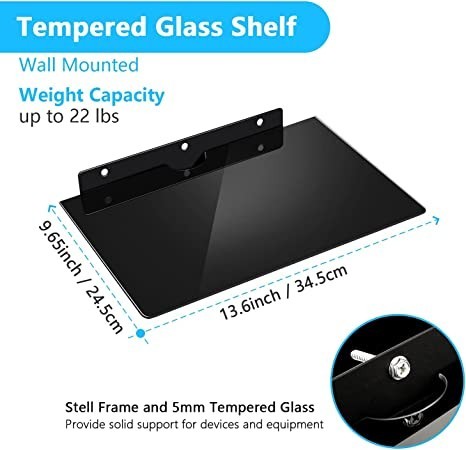 single-floating-component-rack-floating-wall-mount-shelf-glass-single-wall-shelf-black-dvd-dvr-shelf-for-cable-box-big-1