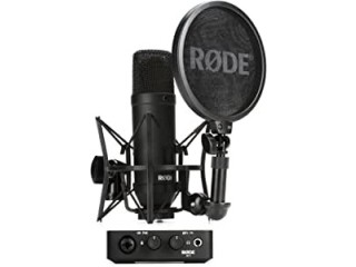 RØDE Complete Studio Kit with NT1 Studio Condenser Microphone & AI-1 Audio Interface for Music Production