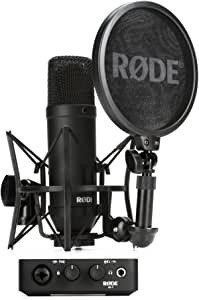 rode-complete-studio-kit-with-nt1-studio-condenser-microphone-ai-1-audio-interface-for-music-production-big-0