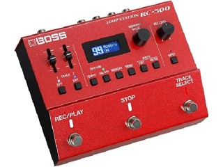 BOSS RC-500 Dual-Track Loop Station Advanced two-track looper with premium sound quality