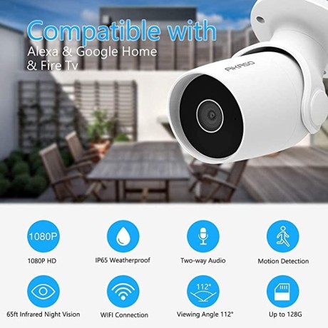 akaso-b60-outdoor-security-camera-1080p-waterproof-wifi-cctv-bullet-camera-with-night-vision-big-2