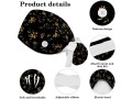 working-cap-with-buttons-sweatband-adjustable-hats-with-scrunchie-surgical-caps-for-women-flower-small-2