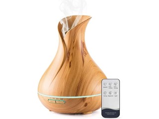 Apore Aroma Diffuser, 550 ml Essential Oil Diffuser, Humidifier for Aromatherapy, Adjustable Mist Output