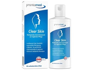 Prontomed "Clear Skin" Facial Toner without Alcohol, 200 ml, Ideal for Daily Care, Against Pimples and Blackheads
