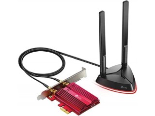 TP-LINK AX3000 Wi-Fi 6 Bluetooth 5.2 PCI Express Adapter with Two Antennas