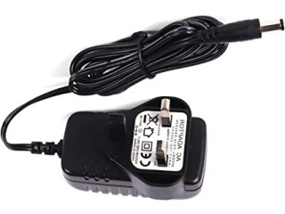 D'Addario 9V Power Adaptor, G-Style Plug PW-CT-9VG, Black