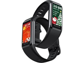 Portzon Fitness Tracker IP68 Waterproof Smart Watch with Heart Rate Monitor Sleep Activity Tracker