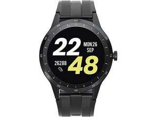 Smart Watch, Fitness Tracker Compatible iPhone Android, 42mm HD Touch Screen Fitness Watch with Heart Rate Monitor