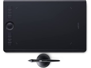 Wacom Intuos Pro Medium Bluetooth Graphics Drawing Tablet, 8 Customizable ExpressKeys