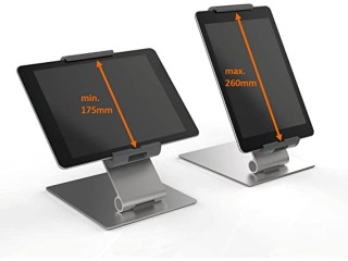 Durable Aluminium Tablet Holder Desk Clamp | Universal Arm Mount for 7-13" iPad