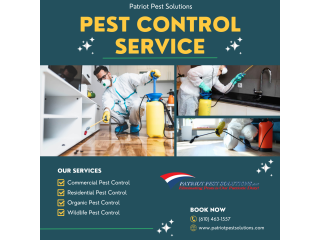 Your Trusted Partner for Pest Control - Patriot Pest Solutions in Amity