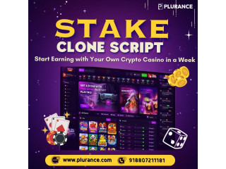 Stake Clone Script - Build Your High-Performance Crypto Casino & Betting Platform