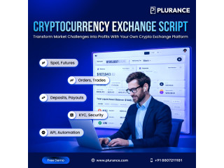 Smart Cryptocurrency Exchange Script with Live Prices, Quick Orders, and Multi-Coin Support