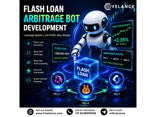 Flash Loan Arbitrage Bot Development to Capture Real-Time DeFi Opportunities