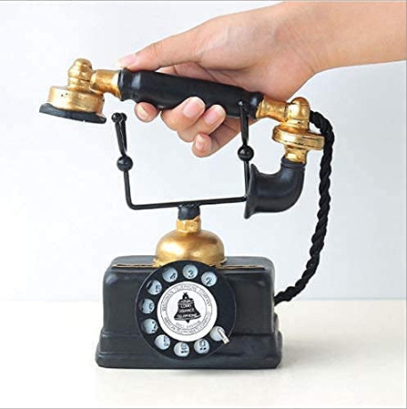 honeycare-large-creative-retro-decorative-phone-model-telephone-wall-decor-vintage-rotary-telephone-big-1